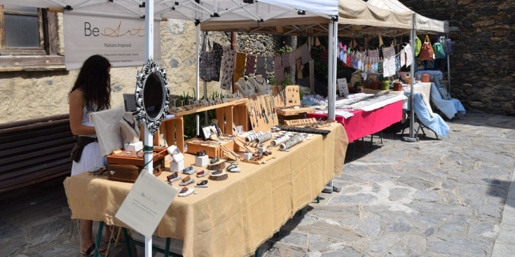 Mercat artesanal d'Ordino.