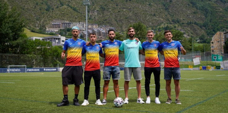 Els nous fitxatges de l’FC Andorra per a aquesta temporada.