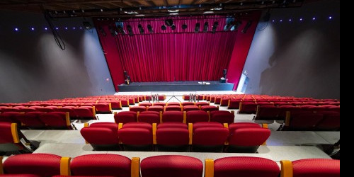 L'interior del Teatre Comunal d'Andorra la Vella.