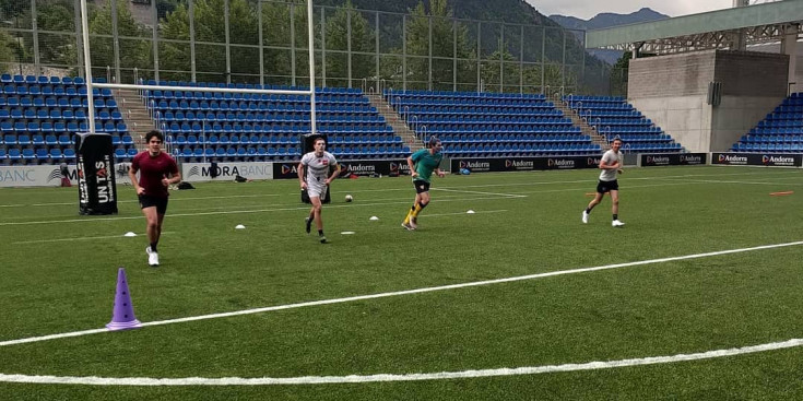 Un entrenament del VPC la passada temporada.