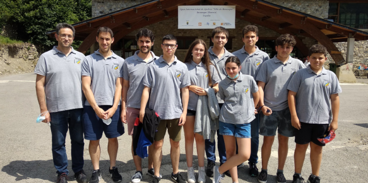 L'expedició andorrana a l’Open Internacional Villa de Benasque.