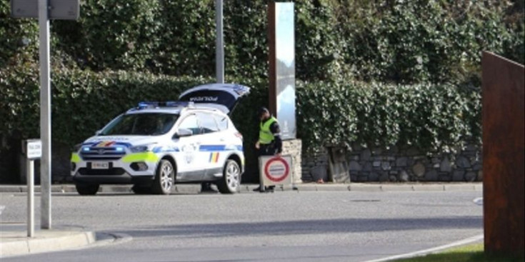 Un control policial.