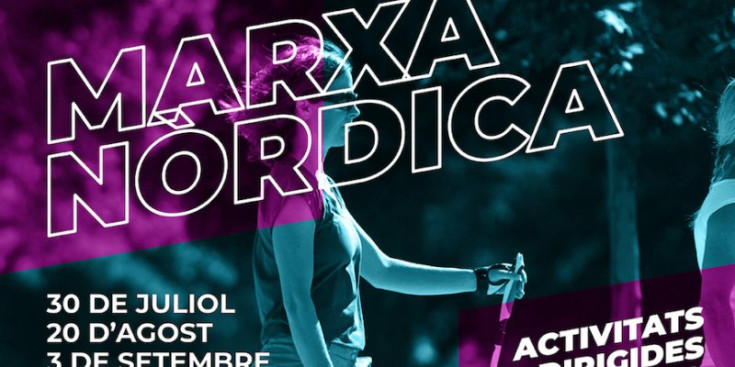 El cartell de les sortides de marxa nòrdica.