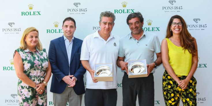 Els guanyadors del Trofeu, Antonio García i Guillem Prats.