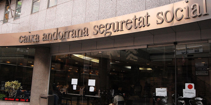 La seu de la Caixa Andorrana de Seguretat Social (CASS).