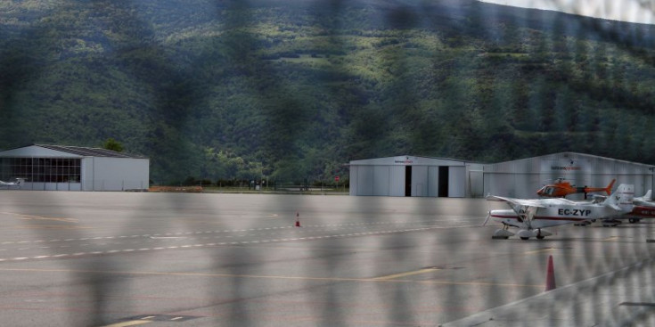 Una imatge d’arxiu de l’aeroport Andorra-La Seu d’Urgell.