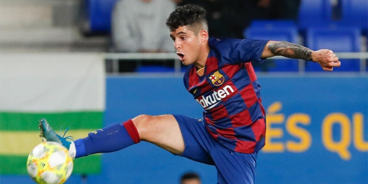 Morer amb el Barça B.