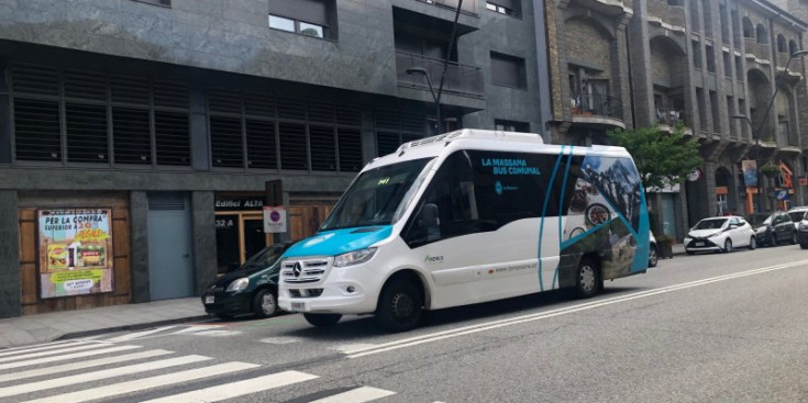 El bus comunal de la Massana.