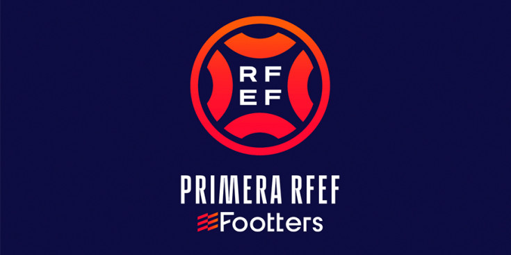 El logotip de la Primera RFEF Footters.
