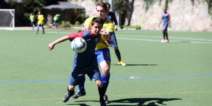 Partit de la temporada passada a Segona Divisió entre l’Atlètic Club Escaldes i el Ranger’s.