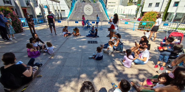 Canalla en una de les activitats del Petit Cap de Setmana d'Escaldes-Engordany.