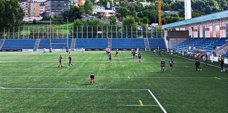 El VPC en finalitzar el seu partit davant el Montredonnais.