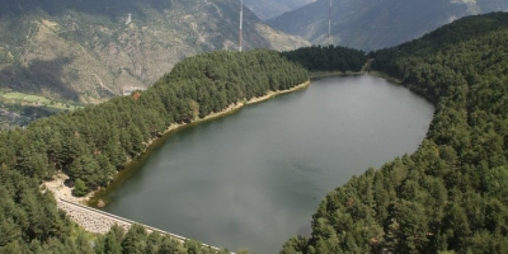 Imatge d'arxiu del llac d'Engolasters