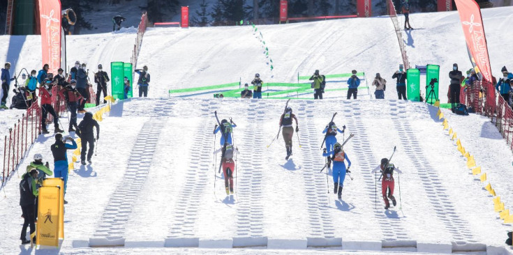 Un esdeveniment d’esquí de muntanya organitzat per l’ISMF.