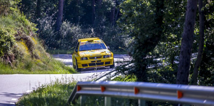 Vinyes-Mercader amb el Seat Ibiza Kit Car.