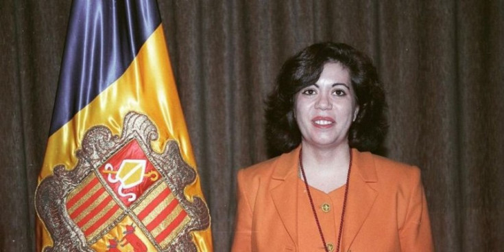 Susagna Arasanz quan va jurar el càrrec de ministra de Finances.