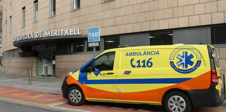 Urgències de l'hospital Nostra Senyora de Meritxell.