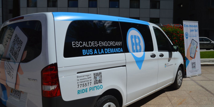 El bus a la demanda d'Escaldes-Engordany.