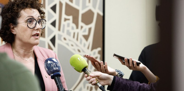 La ministra d’Afers Socials, Joventut i Igualtat, Judith Pallarés, en una compareixença anterior