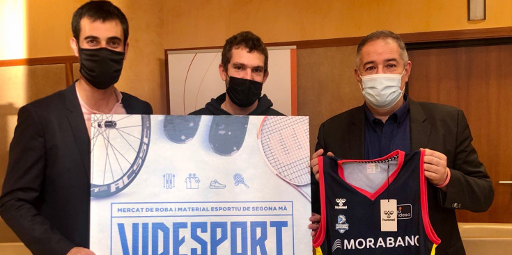 El Morabanc Andorra posarà a la venda diverses prendes esportives.