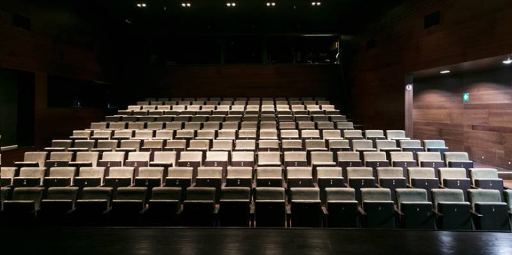 La platea del teatre de les Fontetes de la Massana.