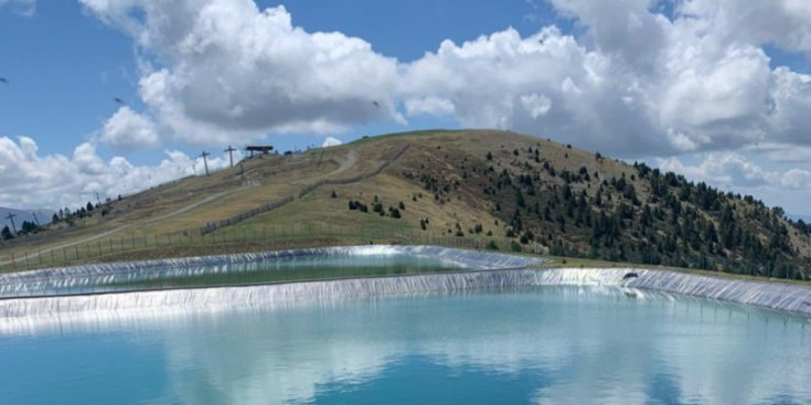 L’indret del Planell de la Tosa on es fa el parc solar.