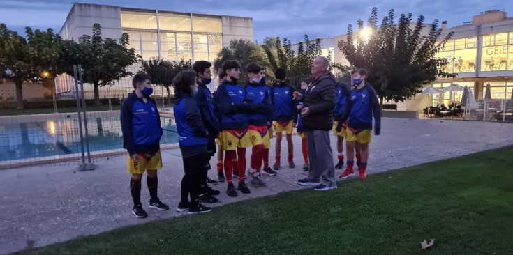 La selecció sub-16.