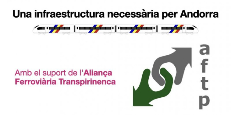 Imatge de la publicació de la signatura de l’Aliança Ferroviària Transpirenenca.