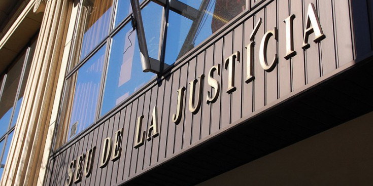 Imatge de la façana de la Seu de la Justícia