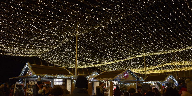 Una imatge del Poblet de Nadal.