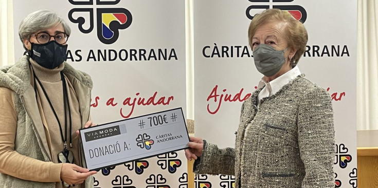 La contribució surt del que es recull amb la loteria de Nadal.