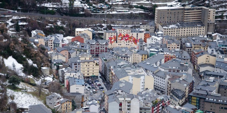 Una zona d’Escaldes-Engordany en una imatge d’arxiu.