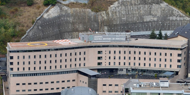 Imatge aèria de l'Hospital Nostra Senyora de Meritxell.