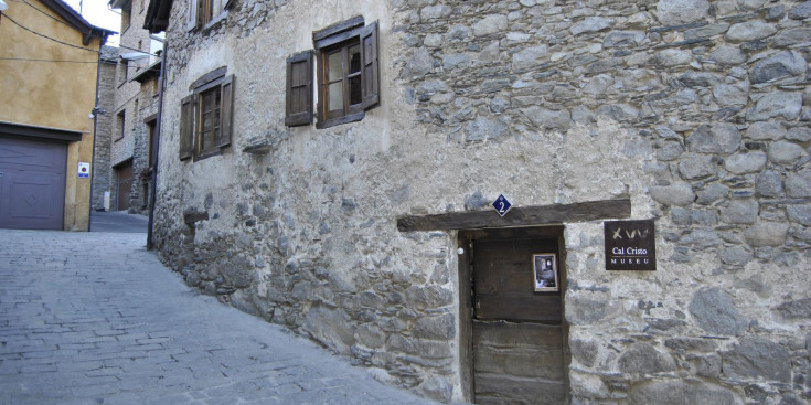 La façana del museu Casa Cristo d'Encamp, un dels escenaris que tindrà el joc d'enigmes.