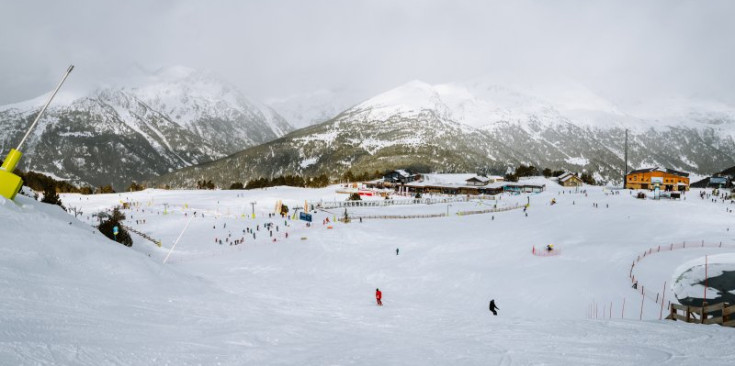 L’estació de Grandvalira.