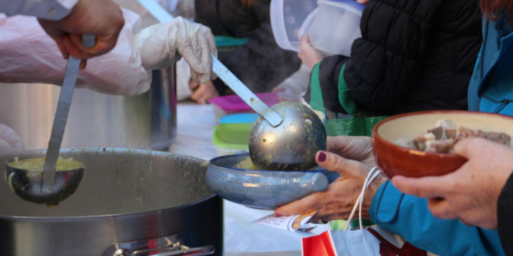 Anul·lada l'escudella de Sant Antoni d'Andorra la Vella.