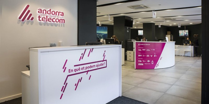 Oficina comercial d'Andorra Telecom.