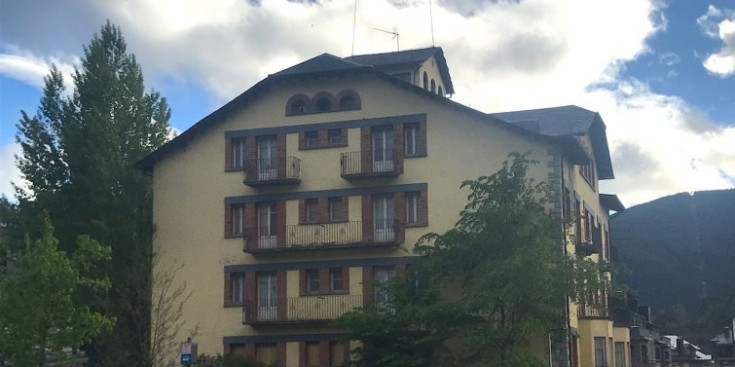 L’hotel Casamanya, ubicat a Ordino.