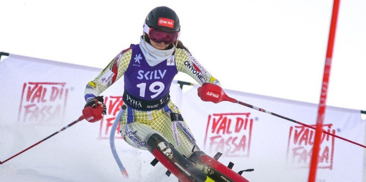 Mijares en una competició a Val di Fassa.