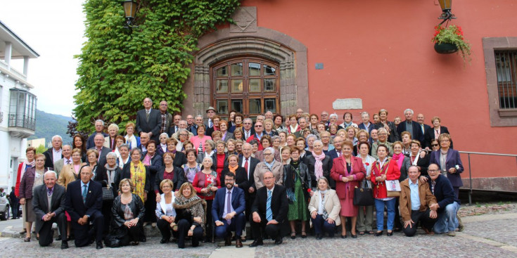 Participants de la Festa de la Gent Gran a la Seu.