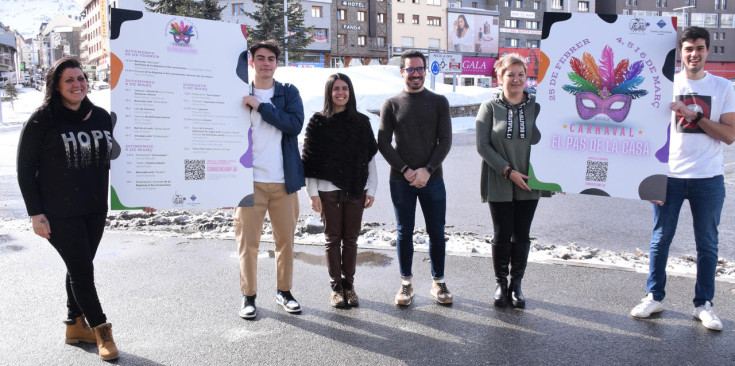 La presentació dels cartells del Carnaval del Pas de la Casa.