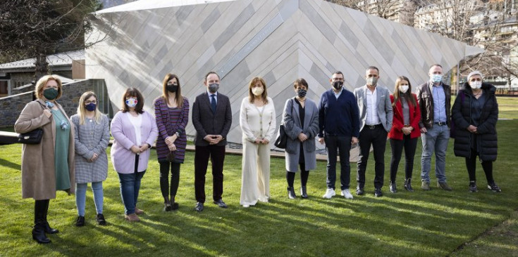 Inauguració del Centre d’Art d’Andorra la Vella al Parc Central.