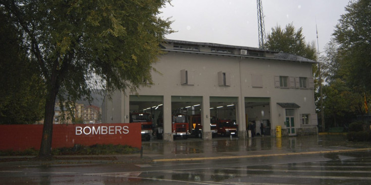 El parc de Bombers de la Seu d’Urgell.