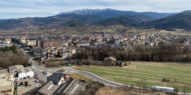 Vista aèria de la Seu d’Urgell.