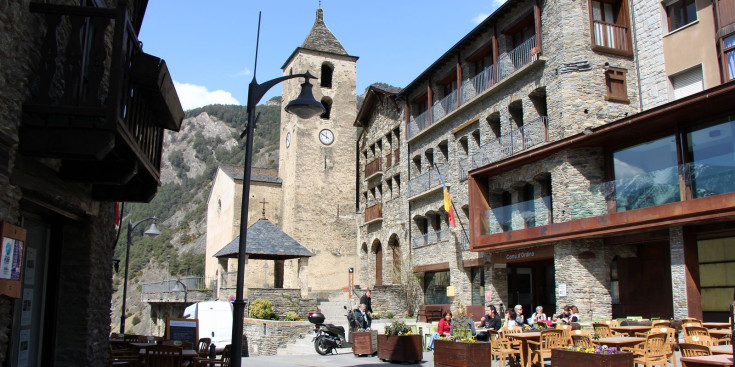 El casc antic d'Ordino.