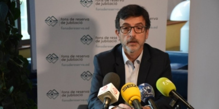 El president del Fons de Reserva de Jubilació de la CASS, Jordi Cinca.