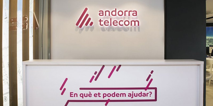 L’agència comercial d’Andorra Telecom.