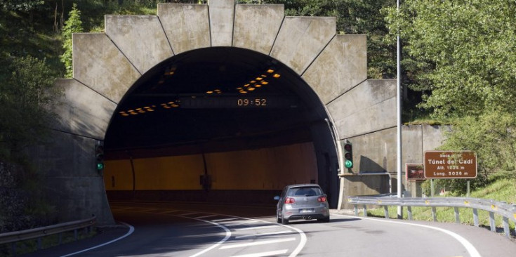 Imatge d’arxiu del Túnel del Cadí.