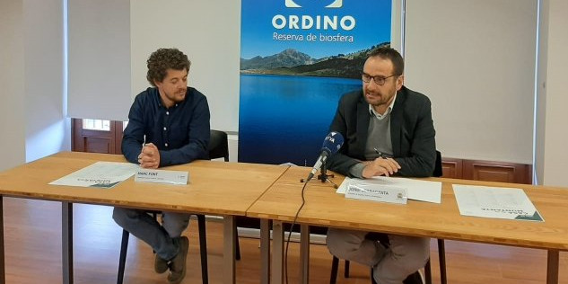 Marc Font i Jordi Serracanta, ahir.