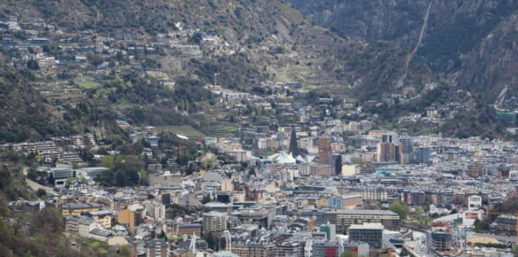 Una imatge de la vall central d’Andorra.